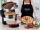 Ariete Pizzeria Rosso 0927/00 - Forno pizza elettrico doppio - Pietra refrattaria