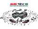 AL-KO Comfort HT 1845 - Tagliasiepi a batteria 18V/2.5Ah - Lama da 45 cm