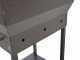 Mille Doriano Small - Barbecue in ferro artigianale a carbone - 47,5x37cm