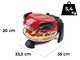G3 Ferrari Delizia Rosso - Forno Pizza Elettrico - Pietra refrattaria