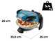 G3 Ferrari Delizia Blu - Forno Pizza Elettrico - Pietra refrattaria