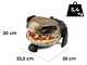 G3 Ferrari Delizia Bronzo - Forno Pizza Elettrico - Pietra refrattaria