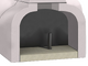 Edilmark FR 95 - Forno a legna da incasso con piano cottura 76x81 cm