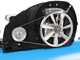 ABAC EXT A29B 200 CT3 - Compressore aria elettrico trifase a cinghia - Motore 3 HP - 200 lt
