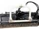 BlackStone RPDH 240 - Trinciaerba per trattore - Serie pesante - Spostamento idraulico