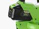 Greenworks GD48BVII - Soffiatore aspiratore a batteria - SENZA BATTERIA E CARICABATTERIE