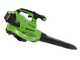 Greenworks GD48BVII - Soffiatore aspiratore a batteria - SENZA BATTERIA E CARICABATTERIE