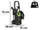 Ribimex RX2 - Idropulitrice ad acqua fredda - 130 bar max - Portata 480 lt/h