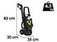 Ribimex RX3 - Idropulitrice ad acqua fredda - 145 bar max - Portata 480 lt/h