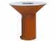 Barbecue a legna Icon 100 in corten