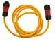 Lisam Oliwatt 3 - Abbacchiatore Elettrico a batteria - Asta Telescopica - 235-330 cm - Batteria 12V 56Ah