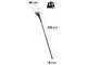 Lisam Avatar - Abbacchiatore Elettrico a batteria - Con 8 denti in carbonio - 230-330 cm - Asta Telescopica