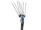 Campagnola MASTER PLUG-IN - Asta in Carbonio e alluminio - 250 - 320 cm - Abbacchiatore elettrico a batteria  - 21.6V 5Ah