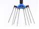 Campagnola MASTER PLUG-IN - Asta in Carbonio e alluminio - 250 - 320 cm - Abbacchiatore elettrico a batteria  - 21.6V 5Ah