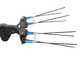 Lisam Thor - Abbacchiatore Elettrico a batteria - Asta Telescopica - 250-350 cm - Batteria 12V 56Ah