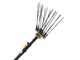 Lisam Swing 36V - Abbacchiatore Elettrico a batteria - Asta Telescopica - 220-300 cm - Batteria 36V 30Ah