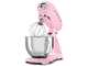 Smeg Full Color Rosa - Impastatrice Planetaria - Vasca in Inox da 4,8 litri