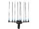 Campagnola Hercules 6 ECO Plug-in - Asta in alluminio - 235 - 325 cm - Abbacchiatore elettrico a batteria - 21.6V 5Ah