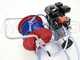 Kit motopompa irrorazione con carrello - Pompa Comet MP30 motore Loncin G200F