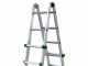 Facal Eurobriko BK/5 A, 2x12 gradini, 5.70 m - Scala in alluminio telescopica - Altezza stimata operativa 6.60 m