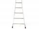 Facal Atlanta ATL-10/S, 10 gradini, 2.86 m - Scala da appoggio in alluminio - Altezza stimata operativa 3.75 m