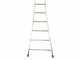 Facal Atlanta ATL-12/S, 12 gradini, 3.42 m - Scala da appoggio in alluminio - Altezza stimata operativa 4.27 m