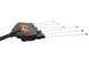 Oliviero Flex PCF Premium Cordless - Abbacchiatore con batteria a litio - Asta in carbonio fissa 245 cm - 2x 21.6V 4.5Ah