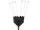 Oliviero Flex PCF Premium Cordless - Abbacchiatore con batteria a litio - Asta in carbonio fissa 245 cm - 2x 21.6V 4.5Ah