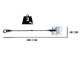 Campagnola Alice STAR ECO Plug-in - Asta in carbonio - 245 - 330 cm - Abbacchiatore elettrico - 21.6V 5Ah