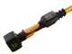 Oliviero Flex BCF Domestic Cordless - Abbacchiatore con batteria a litio - Asta in alluminio fissa 250cm - 14.4V 7.5Ah