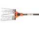 Bahco BCL52FP 36V - Abbacchiatore elettrico a batteria - Asta fissa in carbonio + prolunga - 250 + 70 cm