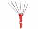 Sbaraglia Super23 Cordless - Abbacchiatore elettrico a batteria - Asta telescopica in alluminio 150-250cm - 3x (21V-5.2Ah)