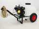 Kit motopompa irrorazione Comet APS41/Loncin G160F con carrello e serbatoio 120L