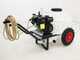 Kit motopompa irrorazione Comet APS41/Loncin G160F con carrello e serbatoio 120L