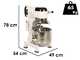 Prismafood iLine MZPL020 - Impastatrice planetaria - Vasca in inox 20 litri