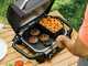 Ninja Woodfire OG701EU - Barbecue elettrico con affumicatore e friggitrice ad aria
