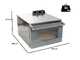Macte Ovens NETTUNO Grigio - Forno elettrico per pizza -  2975 W