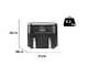 Ninja Dual Zone AF300EU - Friggitrice ad aria 7.6L