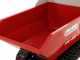 GeoTech Pro TMD 400 - Motocarriola a batteria 48V 15Ah con cassone dumper