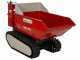 GeoTech Pro TMD 400 - Motocarriola a batteria 48V 15Ah con cassone dumper