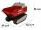 GeoTech Pro TMD 400 H - Motocarriola a batteria 48V 15Ah con ribaltamento idraulico