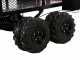 GeoTech Pro E-Truck 600 - Carriola a rimorchio elettrica a batteria 48V 15Ah