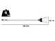 VESCO GALAXY XR14T.1 - Abbacchiatore con batteria a litio - Asta telescopica 210-320 cm - 14.4V 6Ah