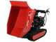 Blue Bird Carrier 500 DH - Motocarriola cingolata dumper - Portata 500Kg