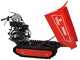 Blue Bird Carrier 500 DH - Motocarriola cingolata dumper - Portata 500Kg