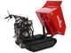 Attila ATT 500 D-L - Motocarriola cingolata dumper - Portata 500Kg