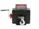 Ribimex PE12V - Verricello elettrico a batteria 12V - Con telecomando