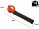 Black &amp; Decker BCBL200B-XJ -  Soffiatore a batteria - SENZA BATTERIE E CARICABATTERIE