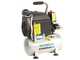 Hyundai BA1-80-6L - Compressore aria elettrico silenziato oilless - motore 1,5HP