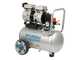 Hyundai 4J-750-24L - Compressore aria elettrico silenziato oilless 24 lt - motore 1 HP